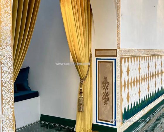 بلاط المترو الأخضر